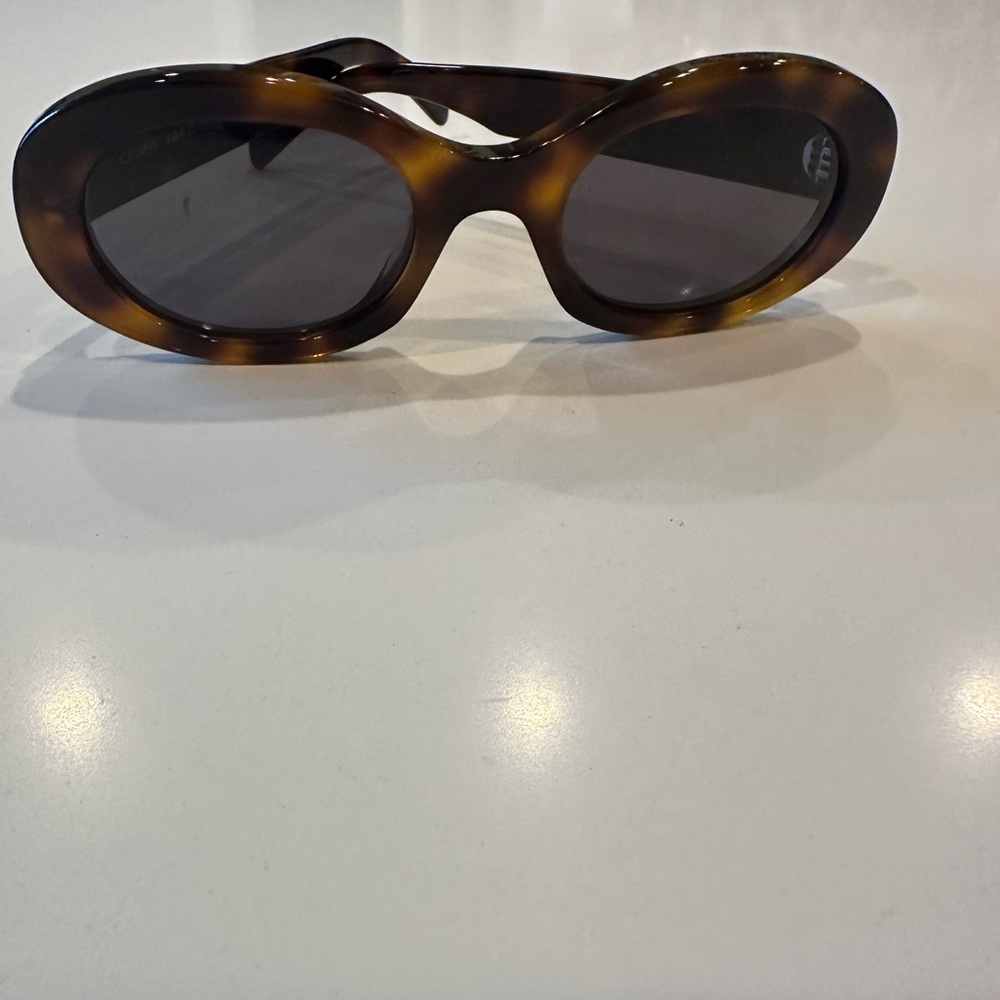 Celine Triomphe Oval Sunglasses